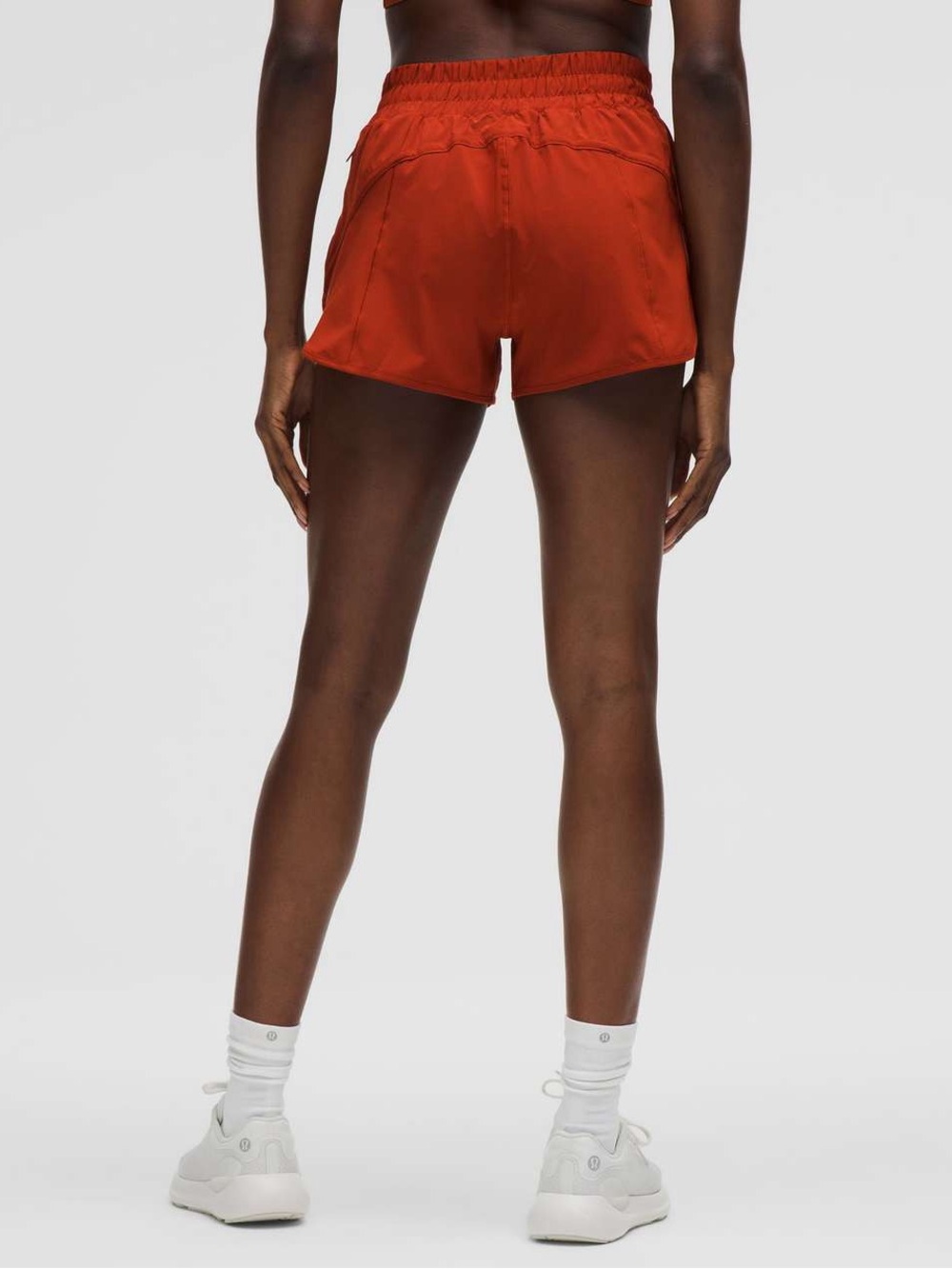 Lululemon /// Women’s Track That High-Rise Lined Short 3" - Autumn Rust - Size 2 - Picture 5 of 13